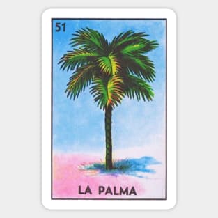 La Palma Loteria Sticker